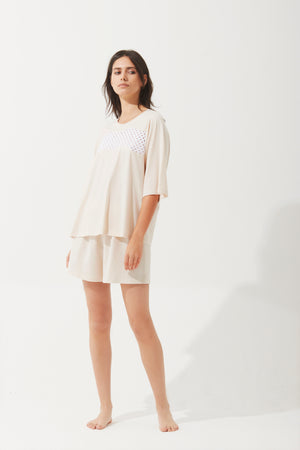 AMELY kurzer Pyjama
