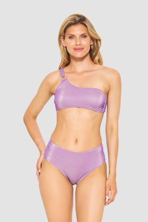 LILA asymetrischer Bikini