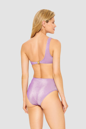 LILA asymetrischer Bikini