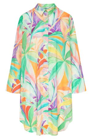 MULTI LEAVES Kleid