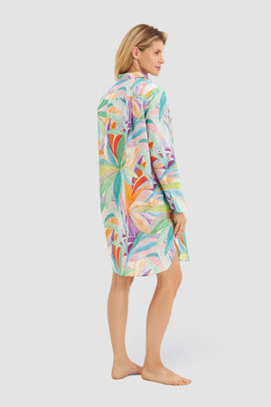 MULTI LEAVES Kleid