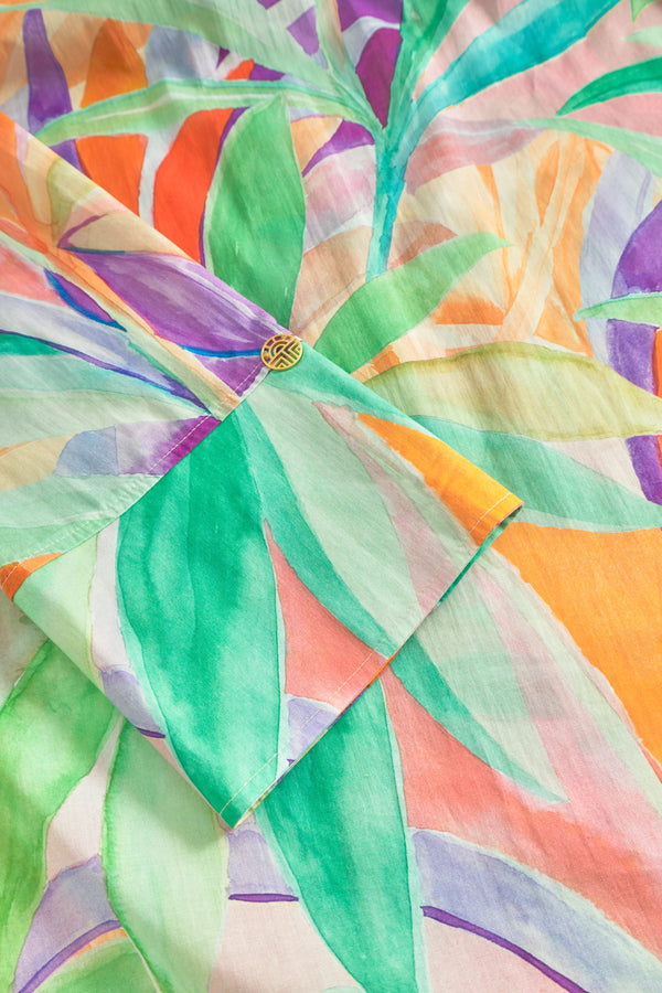 MULTI LEAVES Kleid
