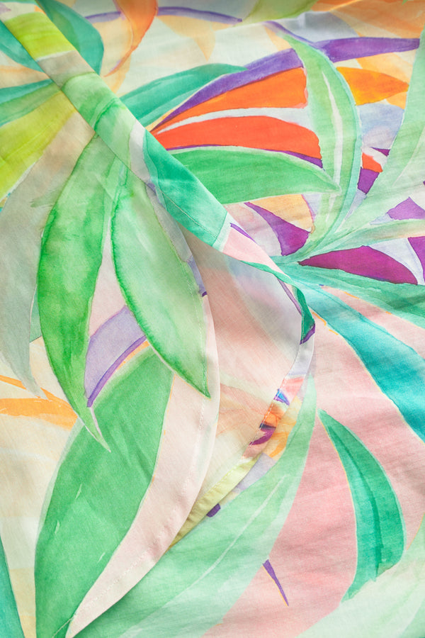 MULTI LEAVES Kleid