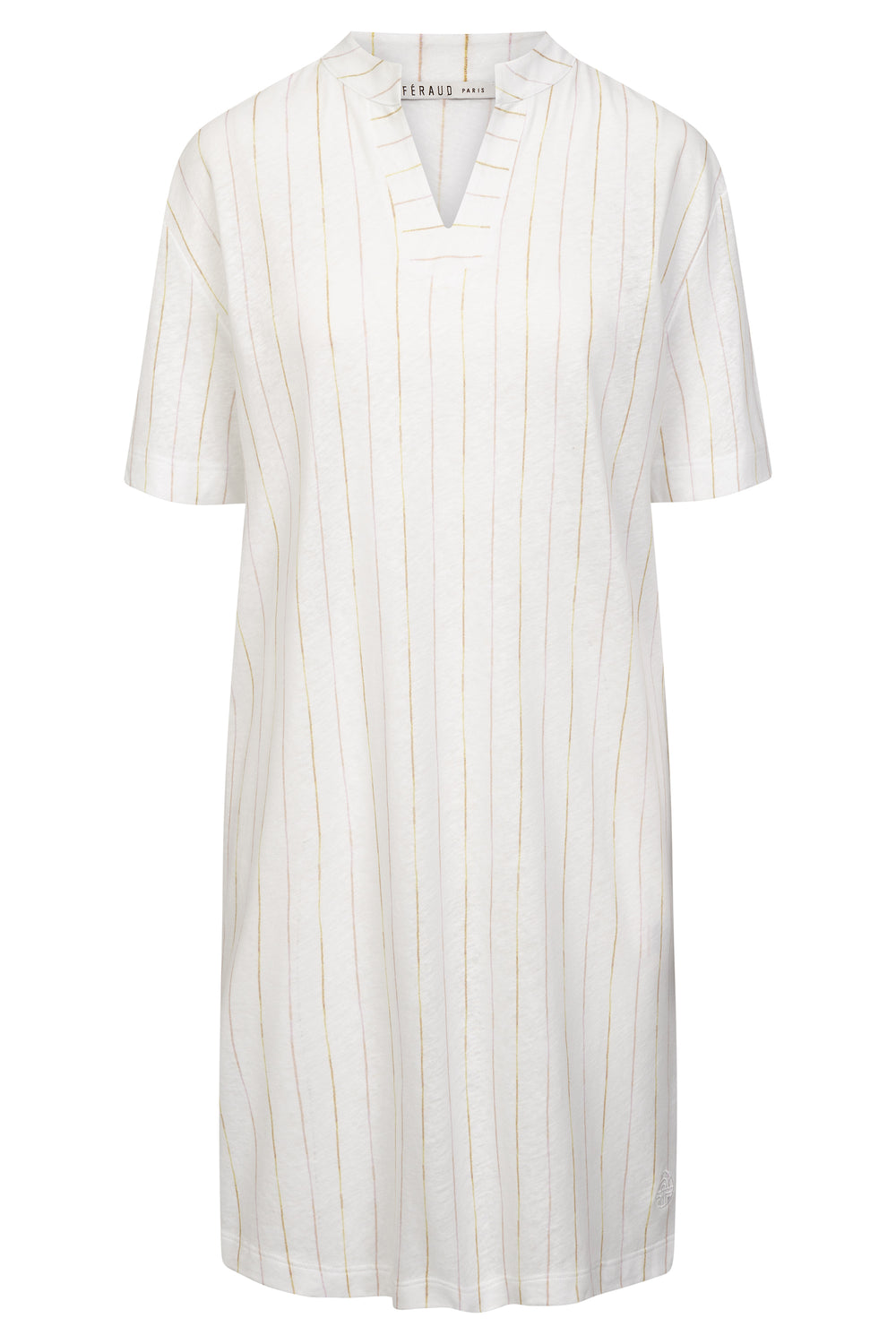 LINEN Nachthemd mit Ärmeln