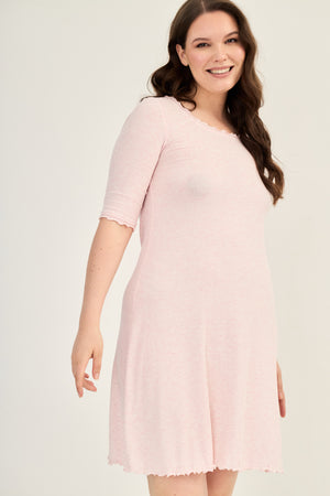 SILK RIB Nachthemd