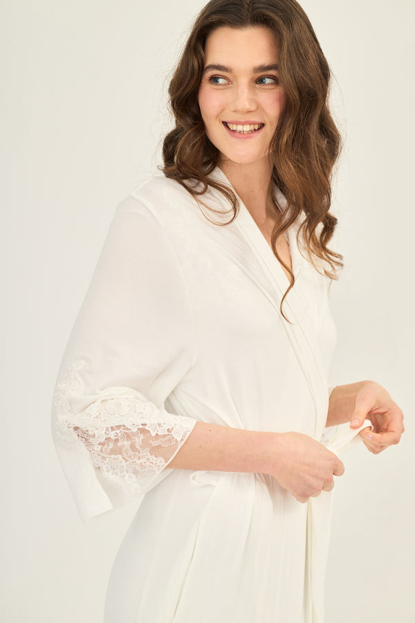 CAMILLA langer Morgenmantel
