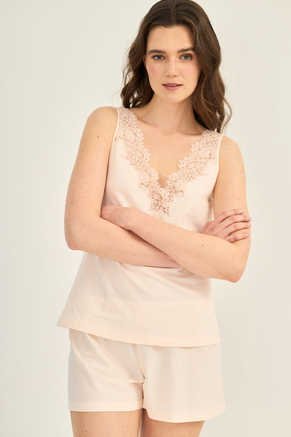 PIZZO ärmelloser Pyjama