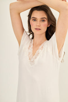 CAMILLA Kurzarm-Nachthemd