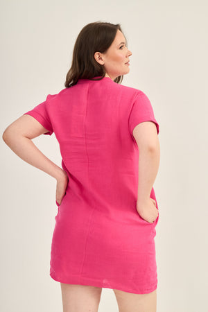 HOT SUMMER Leinenkleid