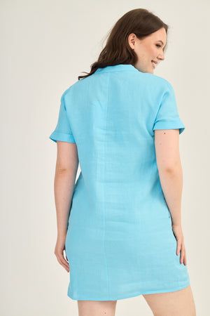 HOT SUMMER Leinenkleid