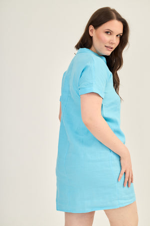 HOT SUMMER Leinenkleid