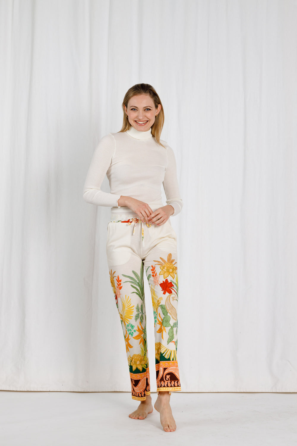 ROLLI Wolle-Seide-Pullover