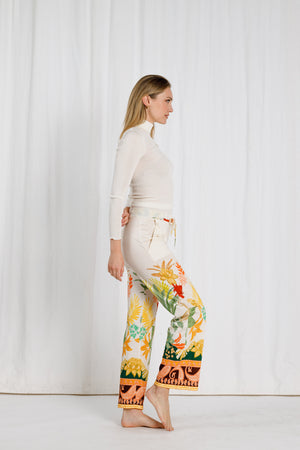 ROLLI Wolle-Seide-Pullover
