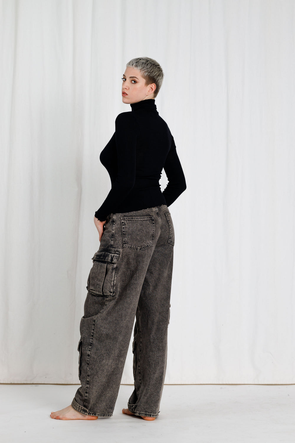 ROLLI Wolle-Seide-Pullover