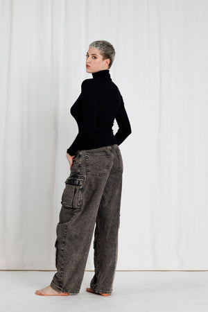 ROLLI Wolle-Seide-Pullover