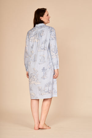 TOILE Nachthemd mit Kragen