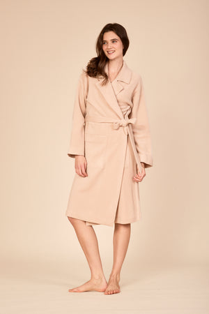 ROBBI Fleece-Morgenmantel