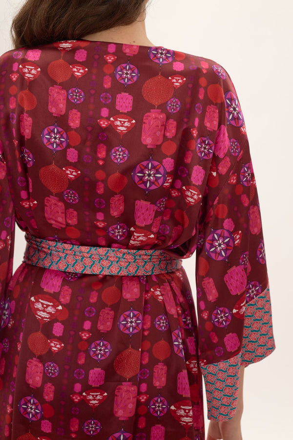 NIKKO Kimono Seide