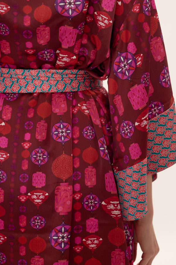NIKKO Kimono Seide