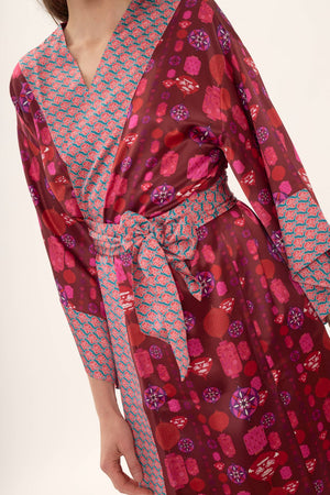 NIKKO Kimono Seide