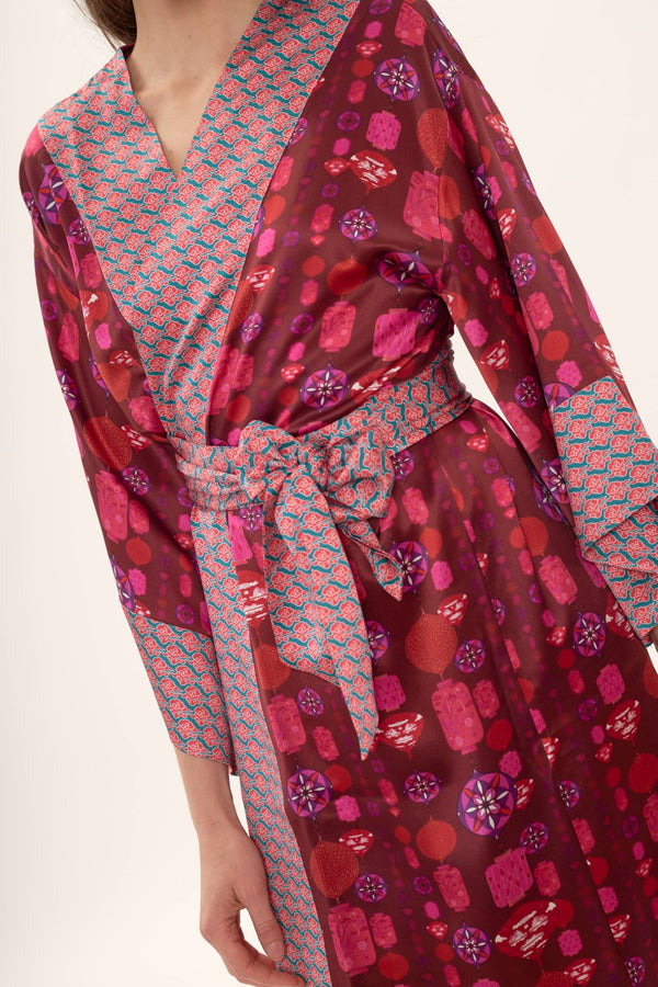 NIKKO Kimono Seide