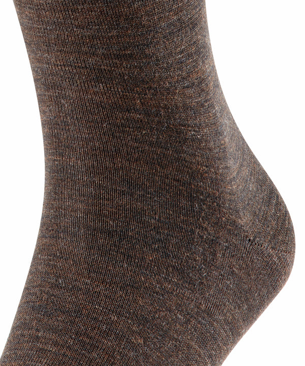 AIRPORT Merino-Socken BRAUN