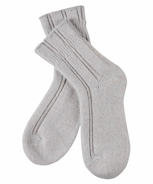 BED Angora-Socken SILBER