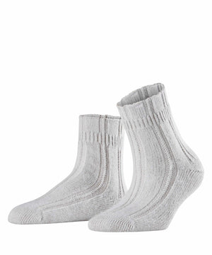 BED Angora-Socken SILBER