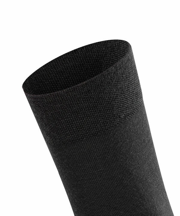 BERLIN Merino-Socken SCHWARZ