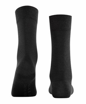 BERLIN Merino-Socken SCHWARZ