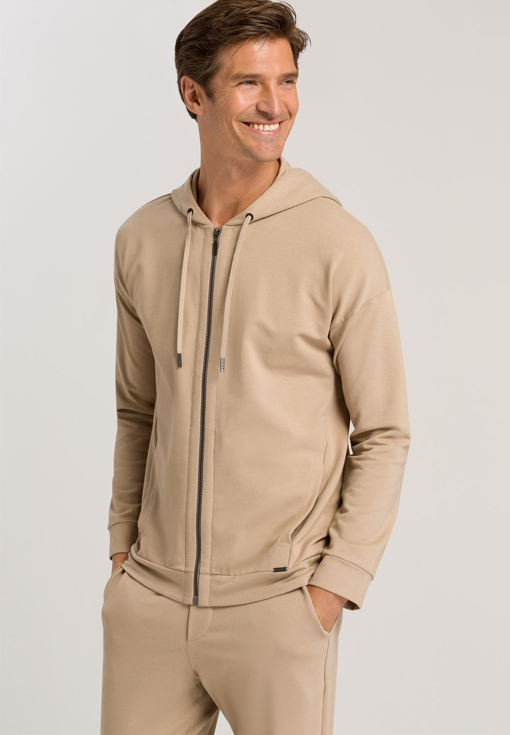 NATURAL Kapuzen-Jacke