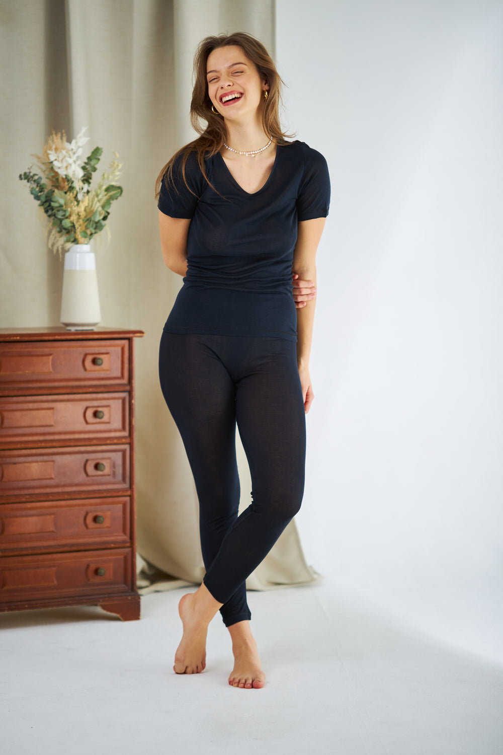 MONI Wolle-Seide-Shirt